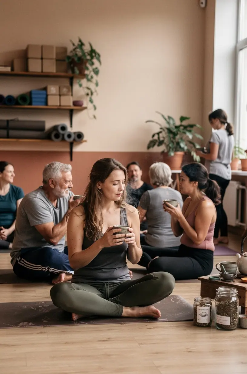 Atverstas dienoraštis su ranka rašytu užrašu apie atsipalaidavimo metodus